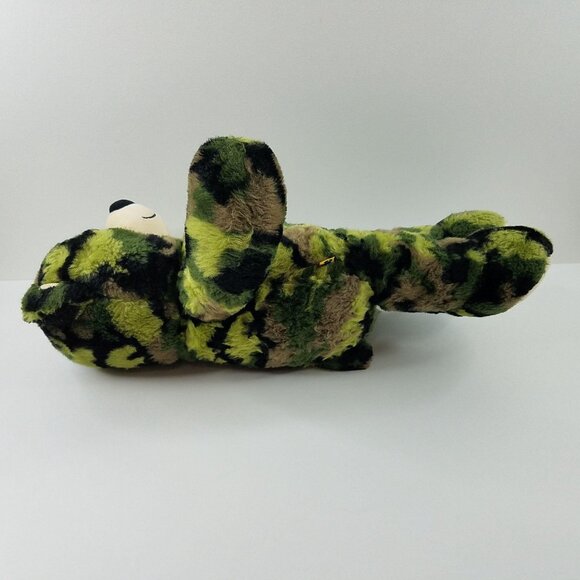 Build a Bear Camouflage Army Military Teddy Bear Plush Green Brown 16" BABW - Picture 5 of 10